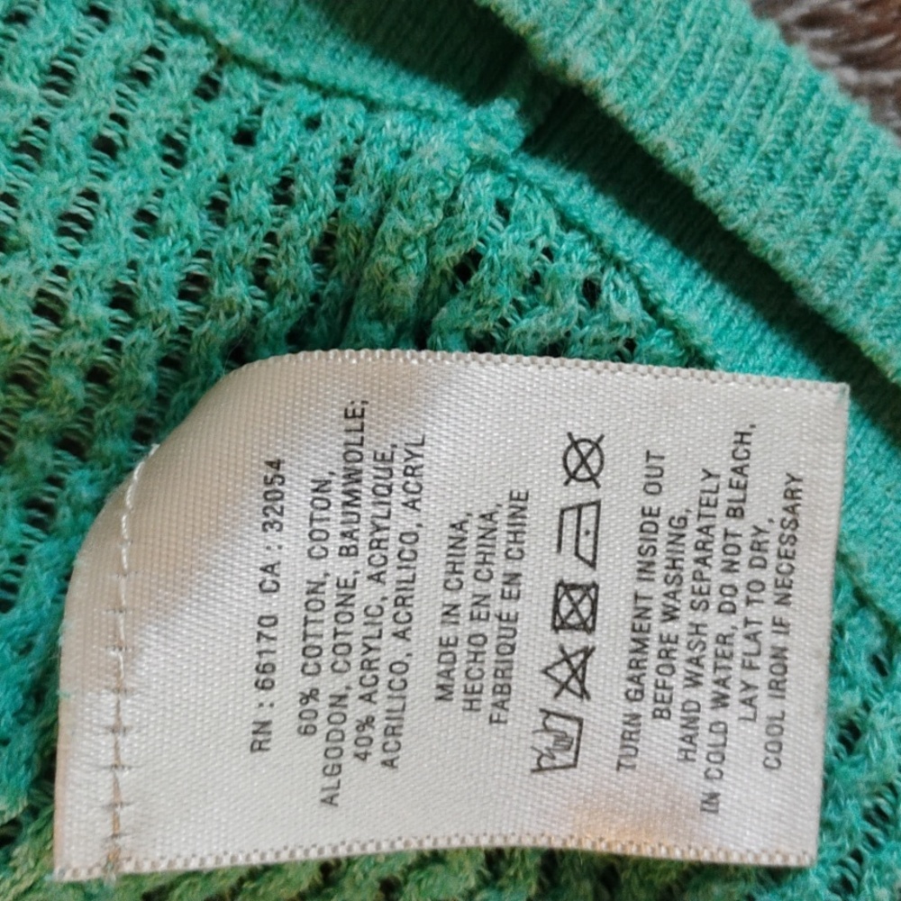 Angel Of The North Anthropologie Mint Cocoon Cardigan - Picture 4 of 12
